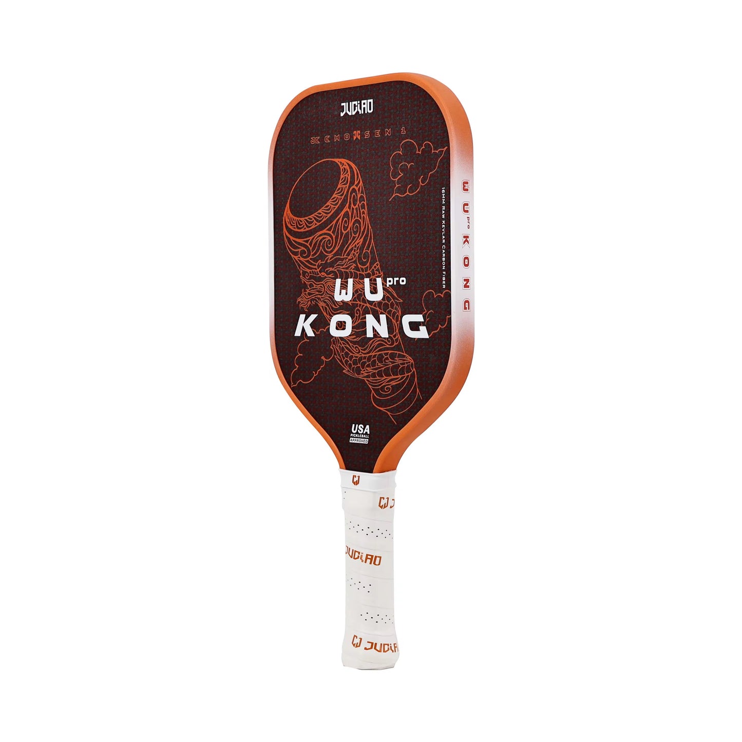 WUKONG 1.0 Carbon Fiber Pickleball Paddles (Orange 16MM)