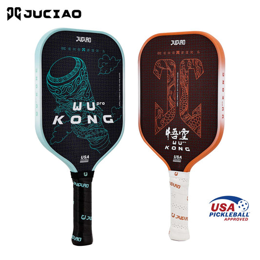 WUKONG 1.0 Carbon Fiber Pickleball Paddles (Orange 16MM)
